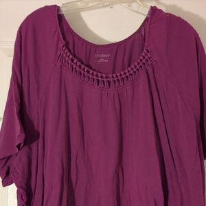 Catherines Rich Purple Blouse